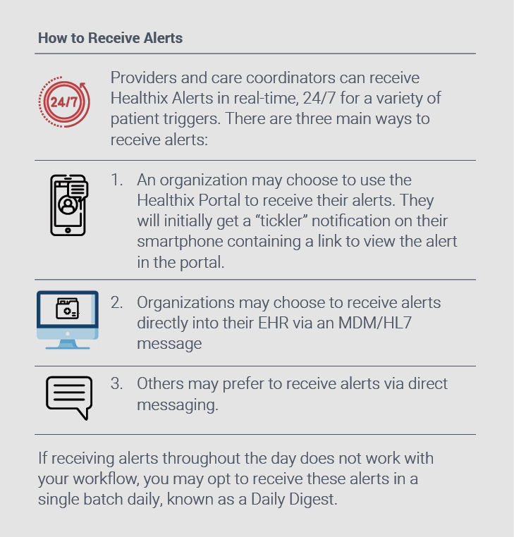 How to receive Healthix Alerts